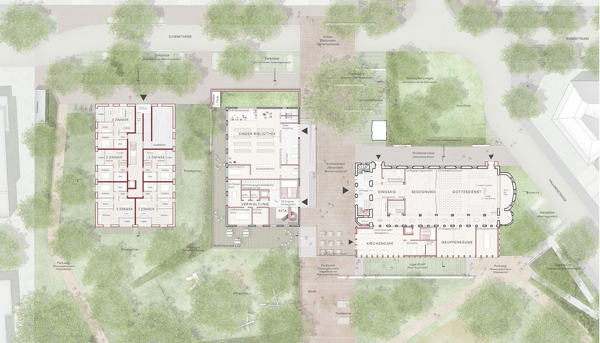 WB Neukonzeption Eberhardskirche Tübingen