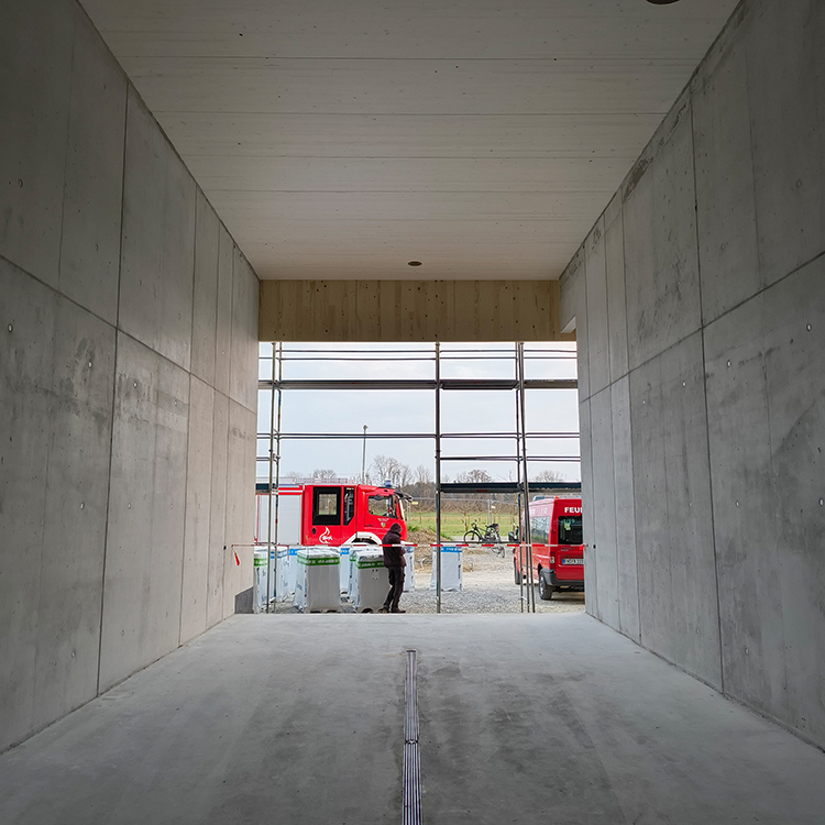 Feuerwehrgerätehaus Bermatingen - Einblick